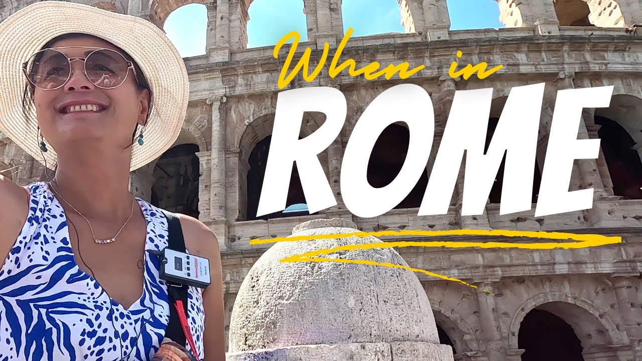 Rome, Italy. It's hot, crowded, chaotic, but awe-inspiring and beautiful at the same time.