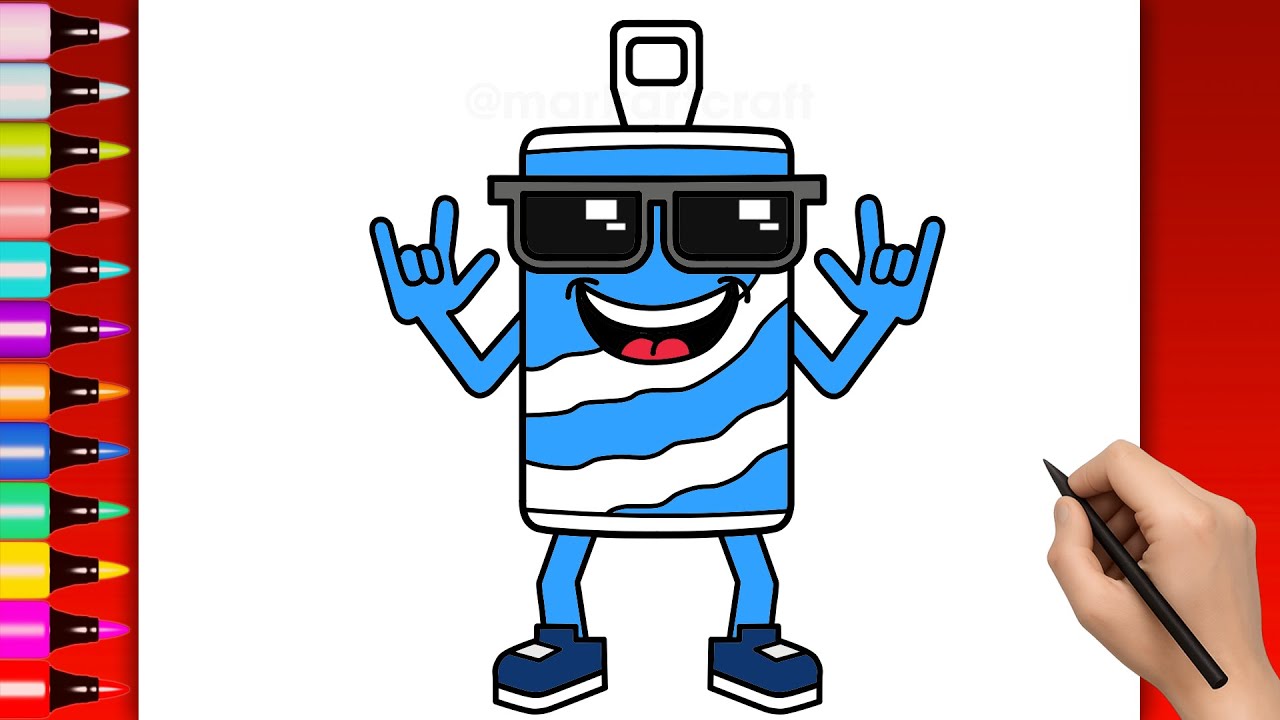 How to Draw Swag Soda - Steal a Brainrot ROBLOX
