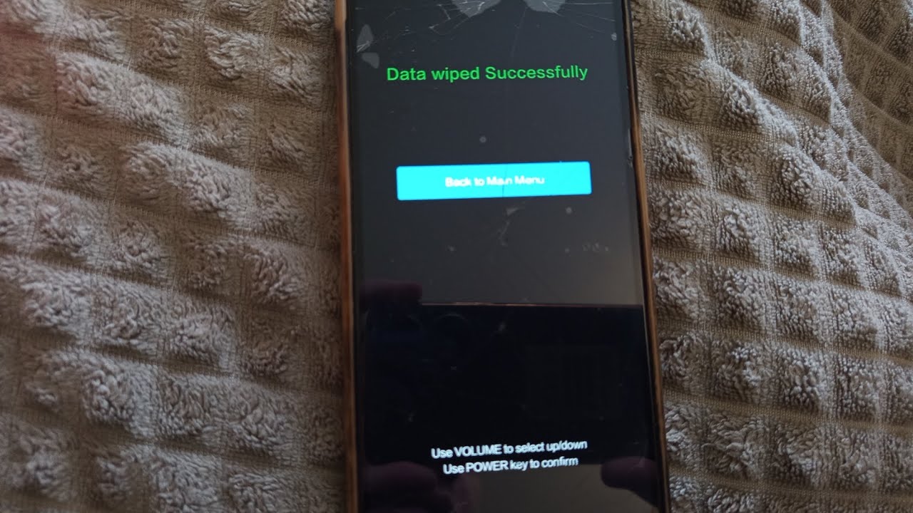 Xiaomi Redmi Note 5 Hard Reset