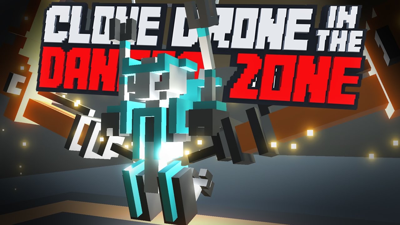Clone Drone in the Danger Zone - The Random Upgrade Challenge! - Clone Drone Gameplay Highlights