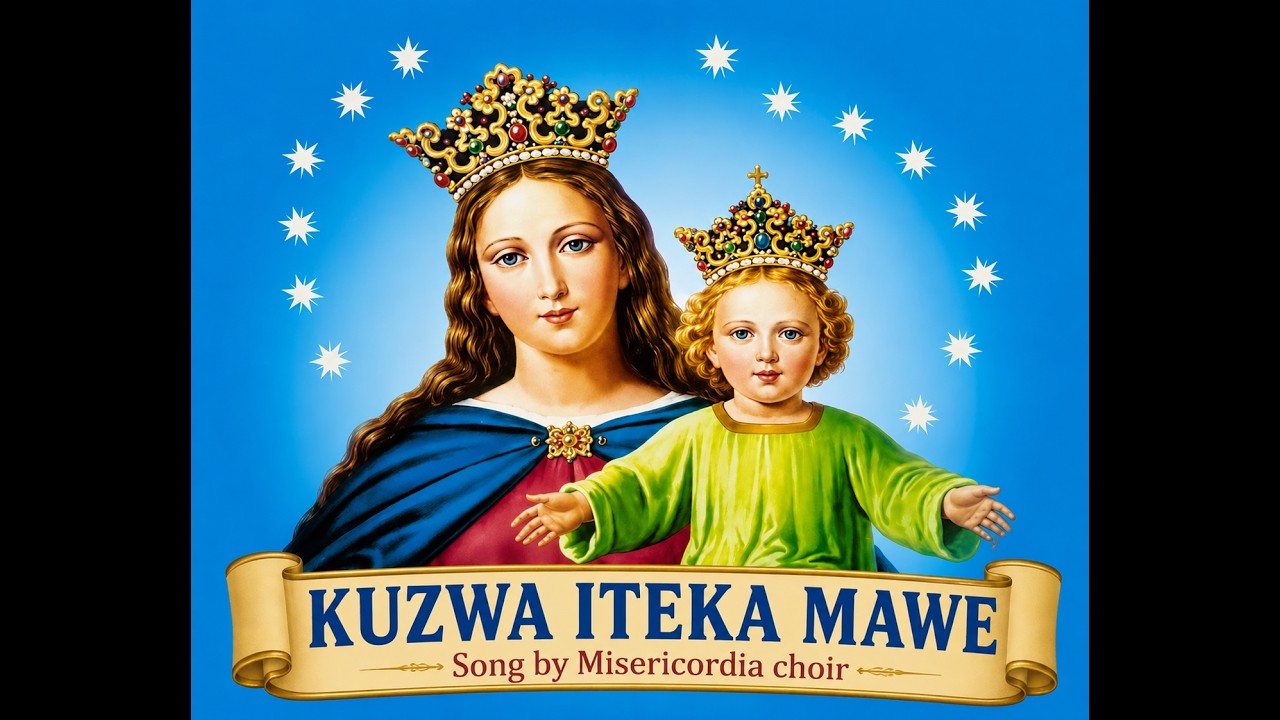Kuzwa iteka Mawe ❤️❤️❤️ (official Video Lyrics) by Chorale Misericordia