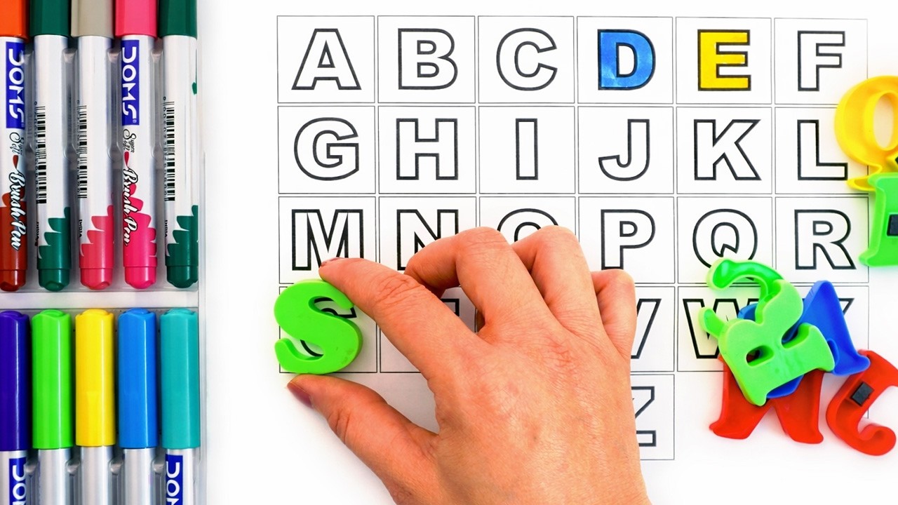 Capsule Egg Toy Play + Rainbow ABC Puzzle + Alphabet Song | ABC Song | Best Learning Video