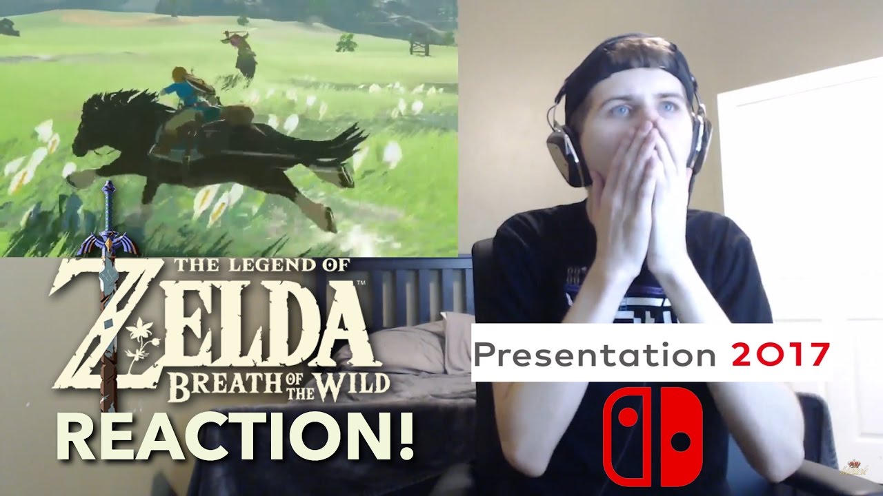 МУЗЫКА!! РЕАКЦИЯ на трейлер Breath of The Wild Switch!!