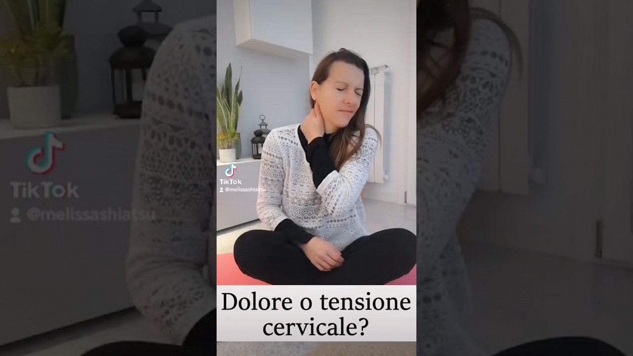 Come alleviare tensioni cervicali #cervical #dolorecronico