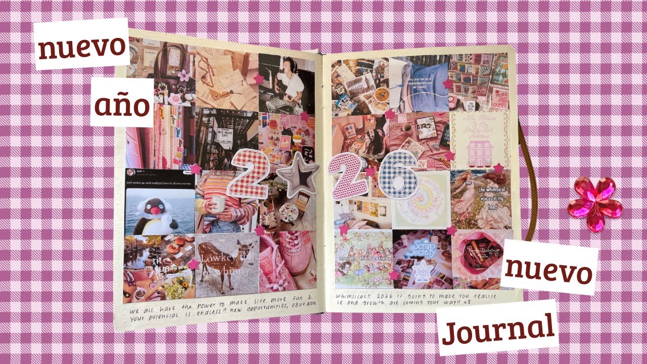 Journal setup 2026 ⭐️ todas las primeras páginas de mi Journal!!
