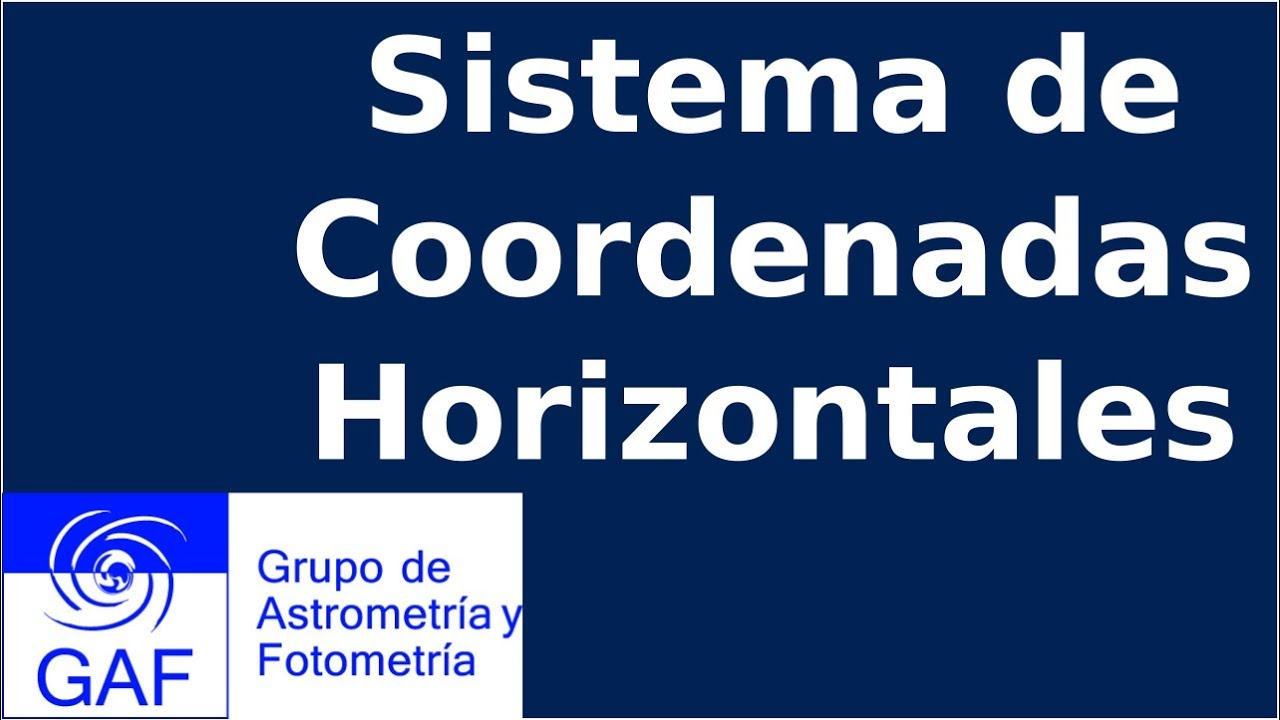 Sistema de coordenadas celestes: Horizontales