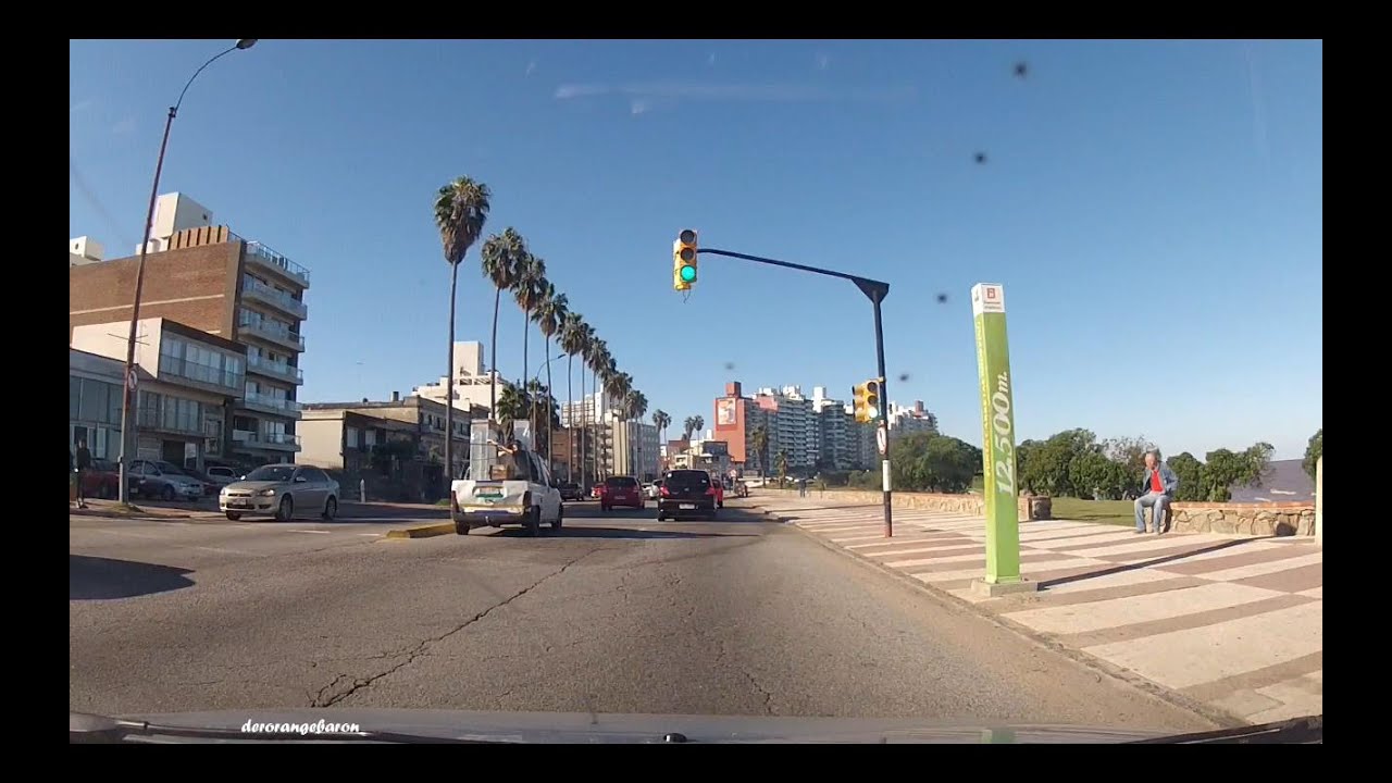 Driving through Uruguay - Montevideo and surroundings by car
