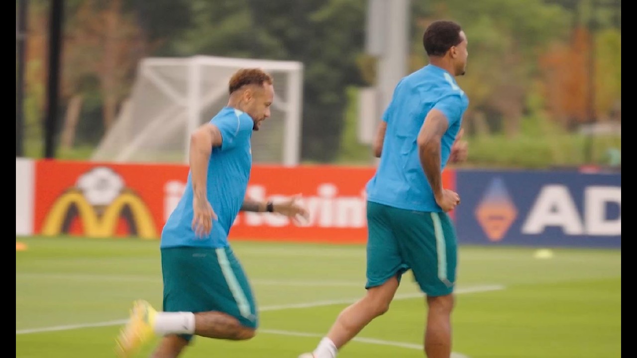 Neymar looks good in training before finally making his World Cup 2026 entry
