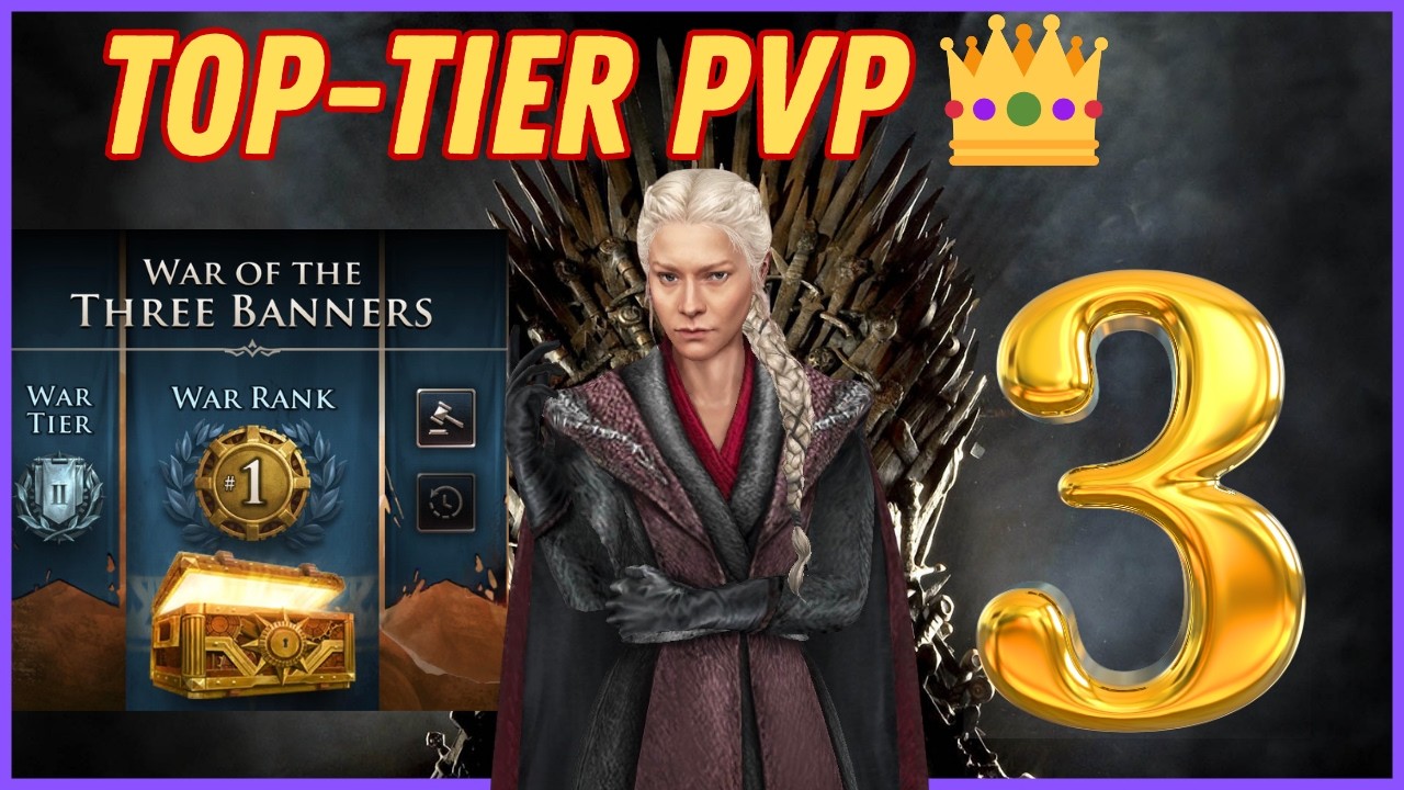 Арья, Арья, Арья! Войны альянса 3-й фазы 👑 | Тестирую свой аккаунт на самом высоком уровне | GOT ...