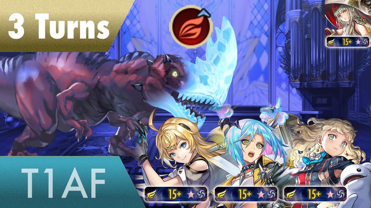 Another Eden - Edax Red Dawn (Fire Team 3 turn)