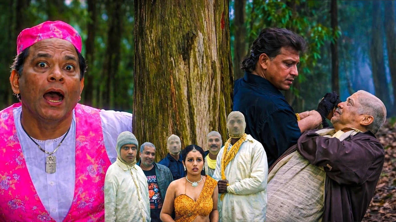 कृति की इज्जत लुट रहे गुंडों से मिथुन चक्रवर्ती ने गुंडों के हाथ पैर तोडा GAUTAM GOVINDA Movie Scene