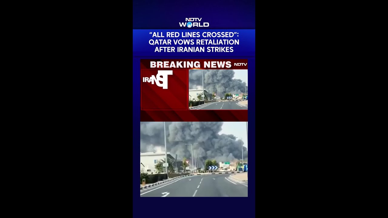 Iran Attacks Qatar | Iran Fires Ballistic Missiles at Qatar; Doha Says 'Red Lines Crossed'