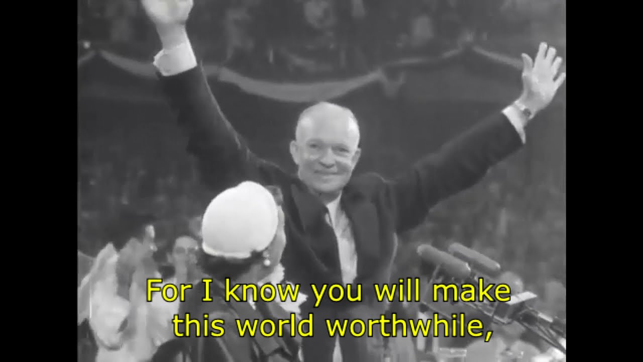 We Love the Sunshine of Your Smile! - Eisenhower campaign song