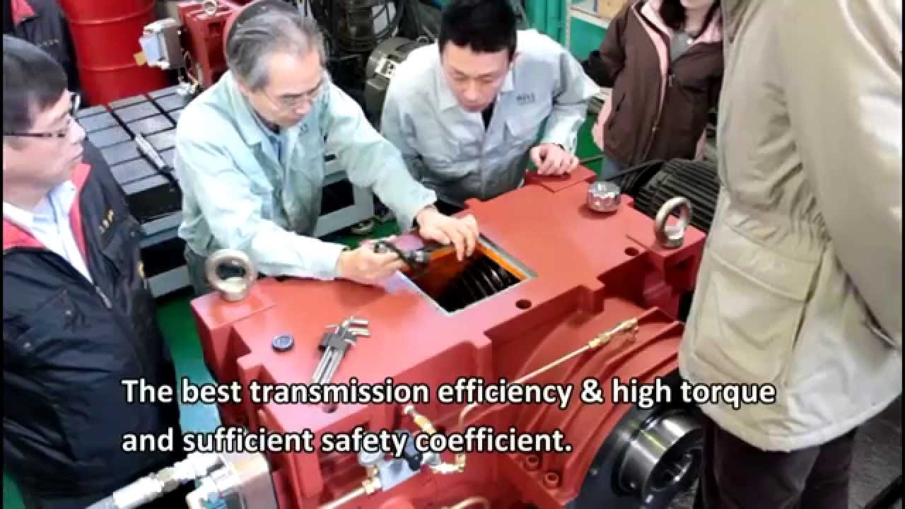 Gearbox for Single Screw Extruder