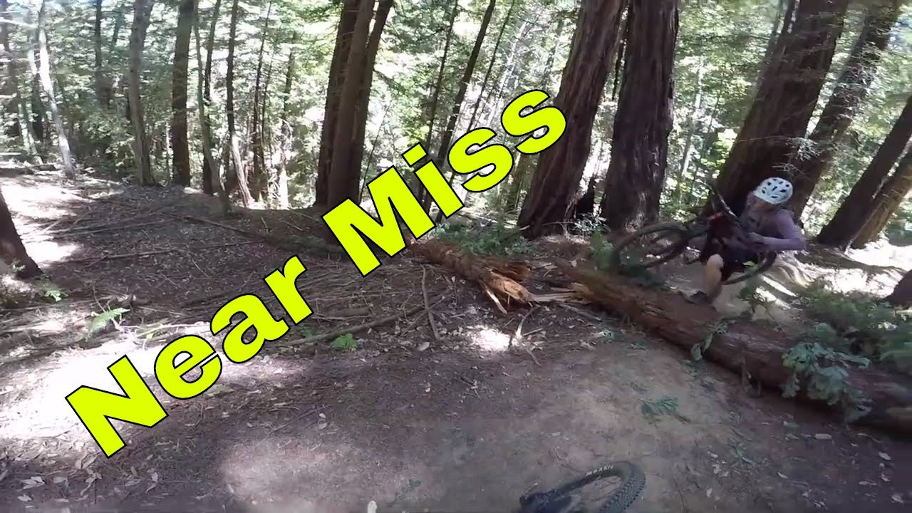 Soquel Demo Forest Flow Trail Run (Sketchy Fallen Tree)