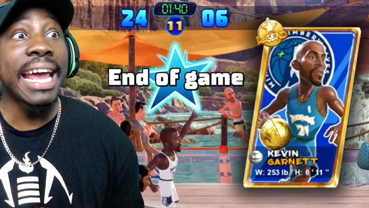 LEGEND KEVIN GARNETT CAUSING RAGE QUIT! NBA 2K Playgrounds 2 Beta Gameplay Ep. 3
