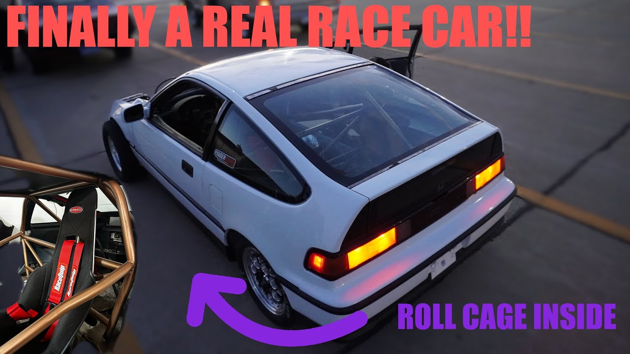 I Turned My Turbo CRX Into a FULL RACE Car! Can It Go 9s Now?!