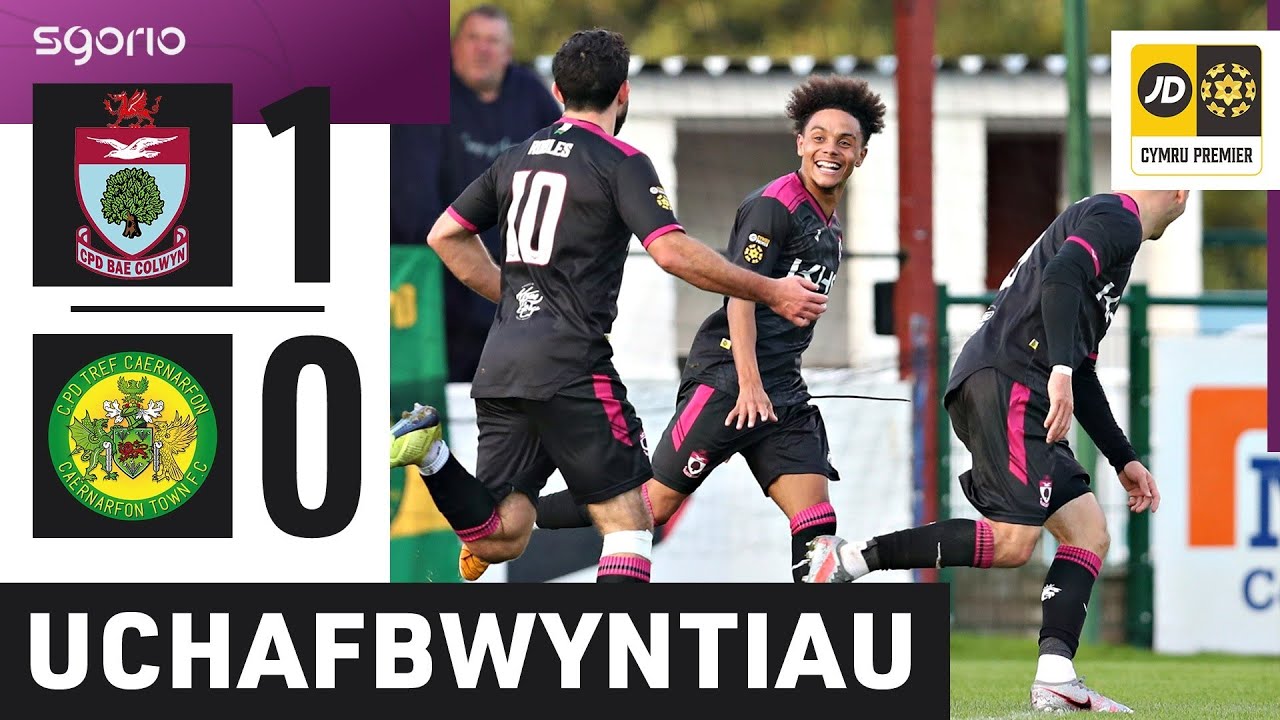 Uchafbwyntiau | Highlights: Bae Colwyn 1-0 Caernarfon | JD Cymru Premier