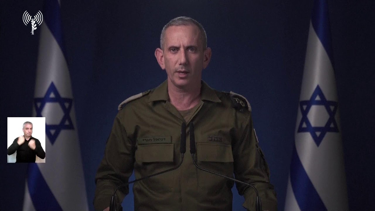 Israel Military Briefing on Recent Iran Attacks - Spokesperson Daniel Hagari | Live Stream | Amar&hellip;