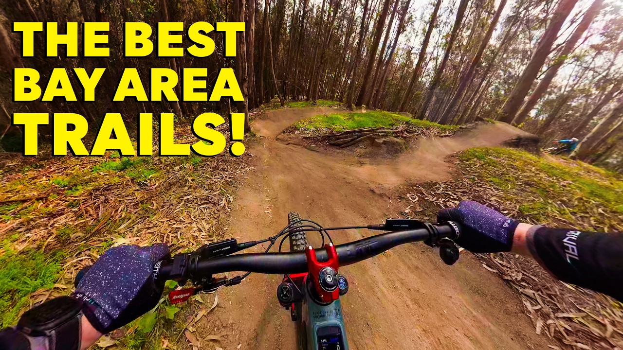 BAY AREA MTB: Проводим команду по ЛУЧШИМ технически сложным трассам! 🤘🔥