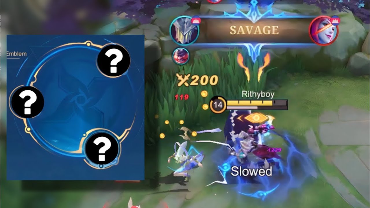 ARGUS BEST EMBLEM SET FOR SAVAGE, ARGUS REVAMP EMBLEM | Mobile Legends