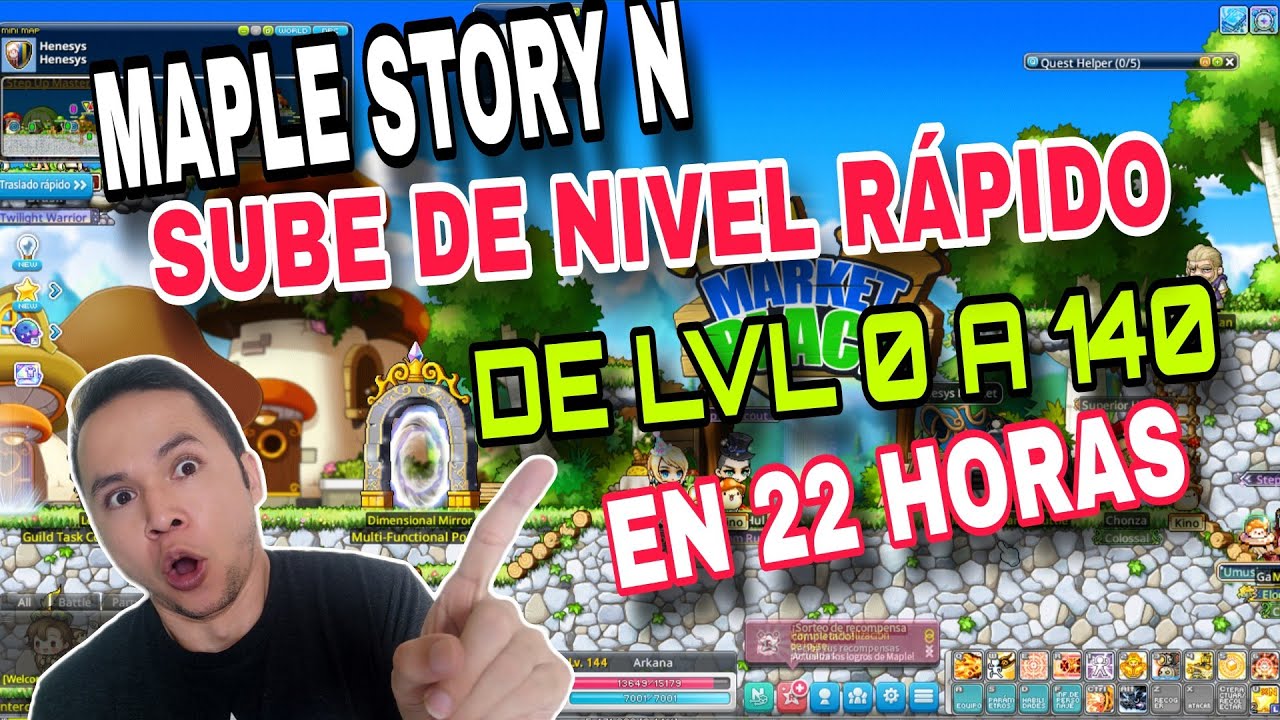 De nivel 0 a 140 en 22 HORAS, 