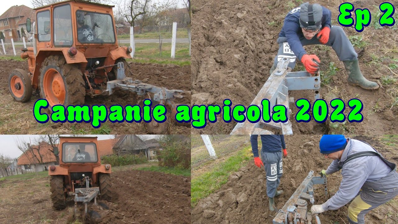 Campanie agricolă 2022 - La arat cu U445 - Ep 2