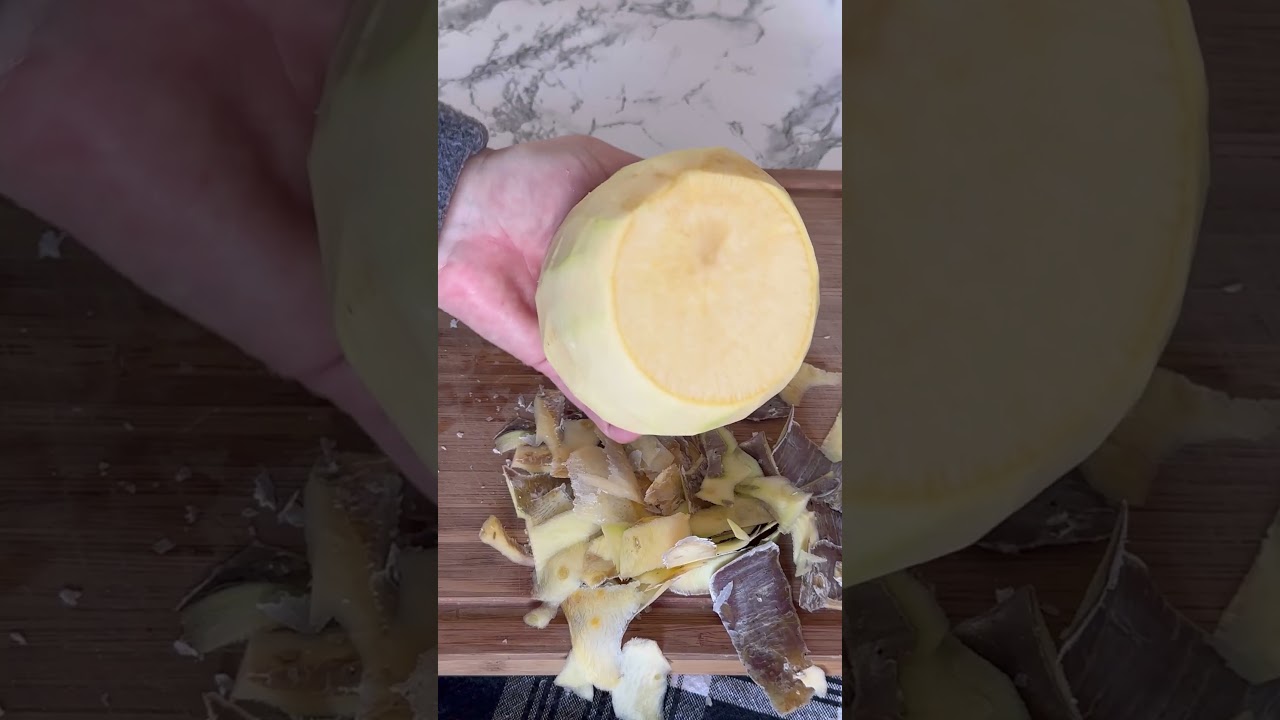 How to Cut a Rutabaga