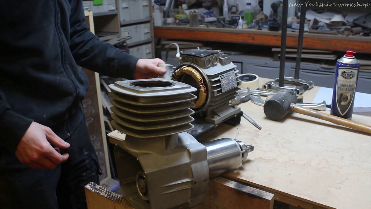 Atlas copco lfx oil free Compressor repair part 2