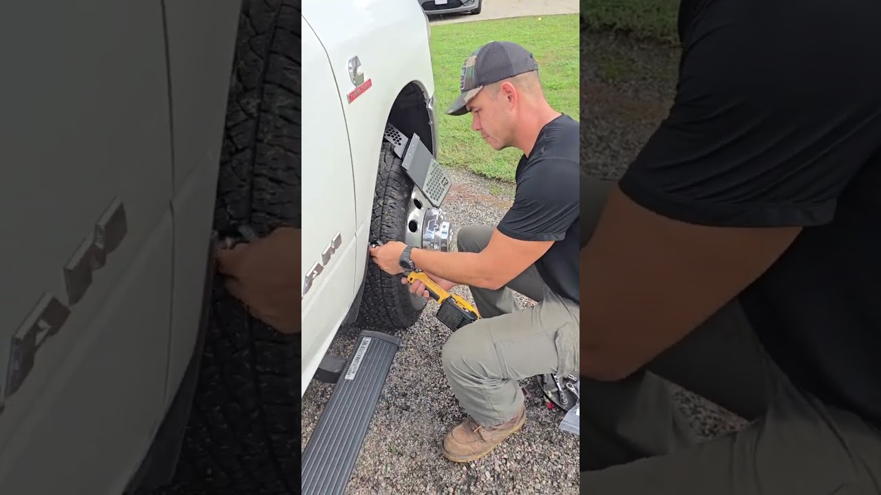 Rek Gen mudflaps for 2024 RAM dually