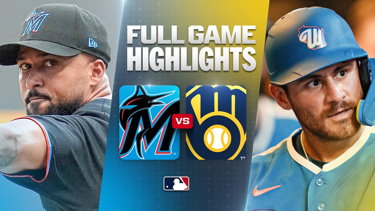 MARLINS vs. BREWERS: Official Full Game Highlights (July 17) | 2026 MLB Season