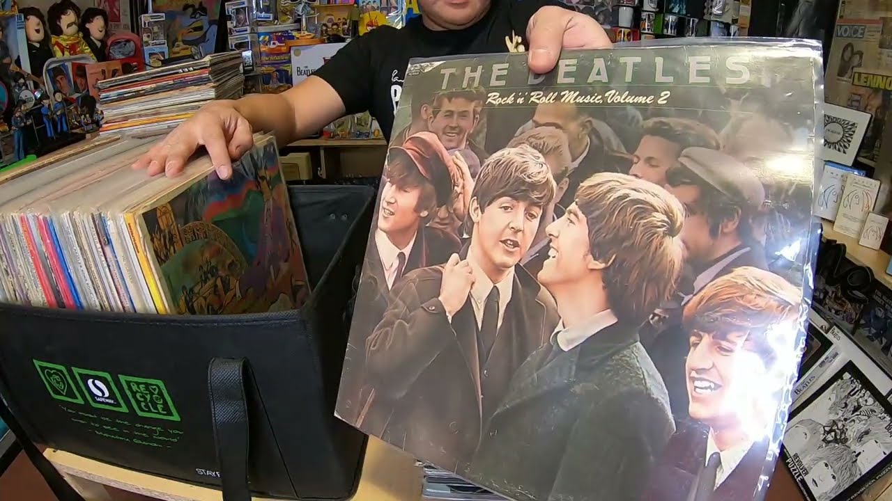 BEATLES HUGE VINYL COLLECTION