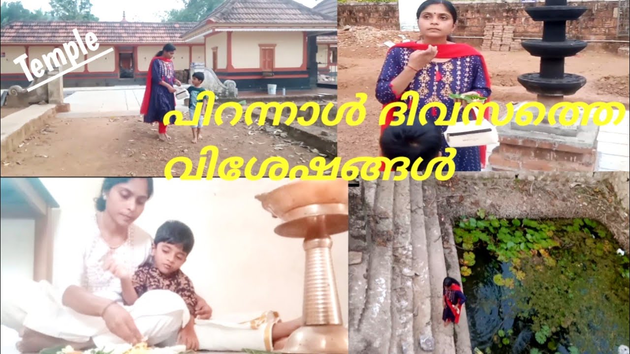 ദേവുട്ടൻ്റെ നാലാം പിറന്നാൾ||Birthday vlog||family vlog||DevaDhanyaszdays||Temple 