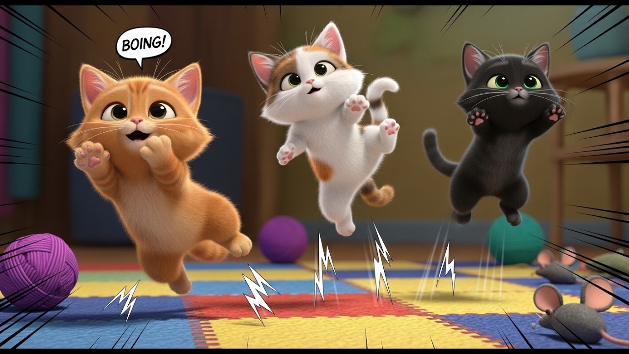 😺 Счастливые коты на ковриках Snappy Mats | Игры &laquo;Мяу-мяу&raquo; для малышей