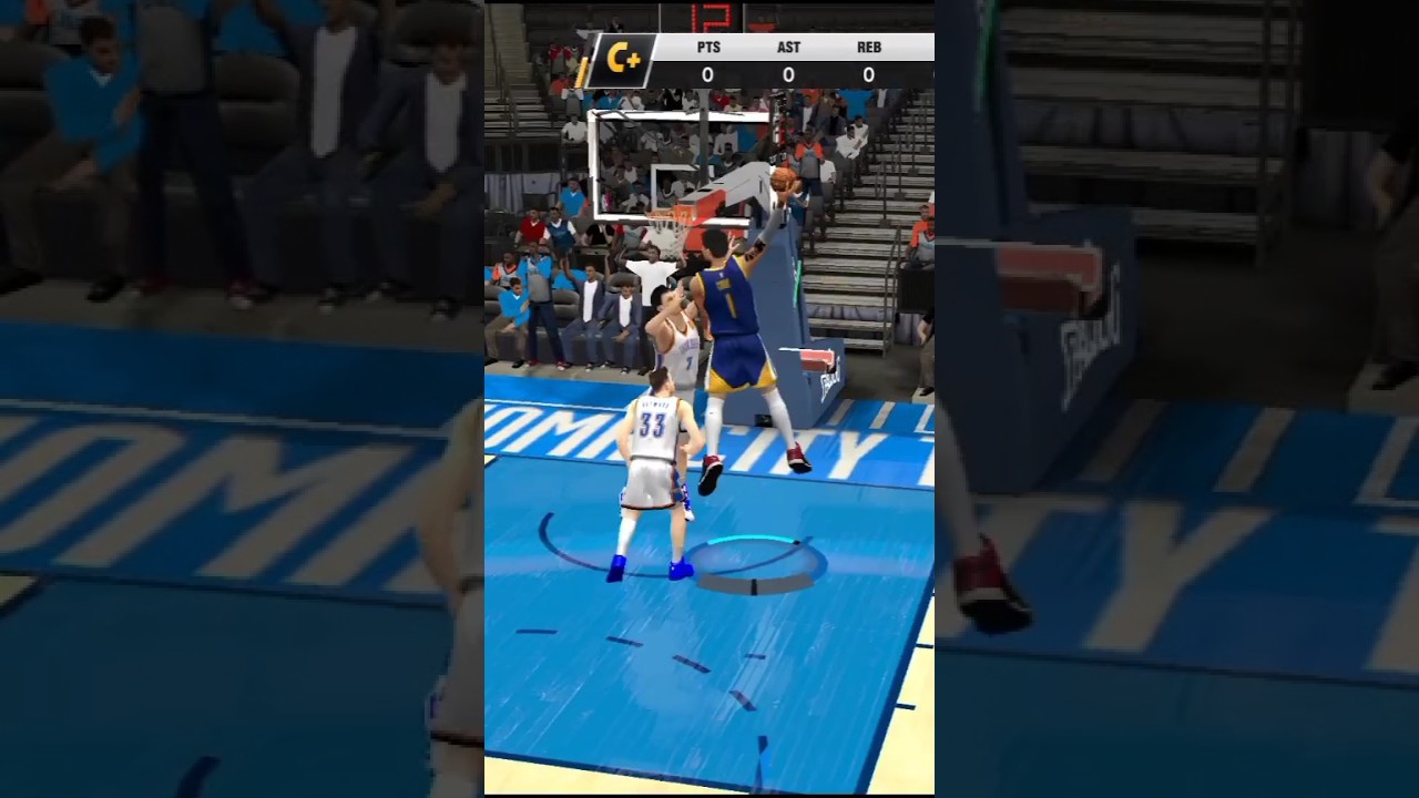 Dunked On Chet😮 insane poster...nba 2k20 mobile#dunks #nba #2k20