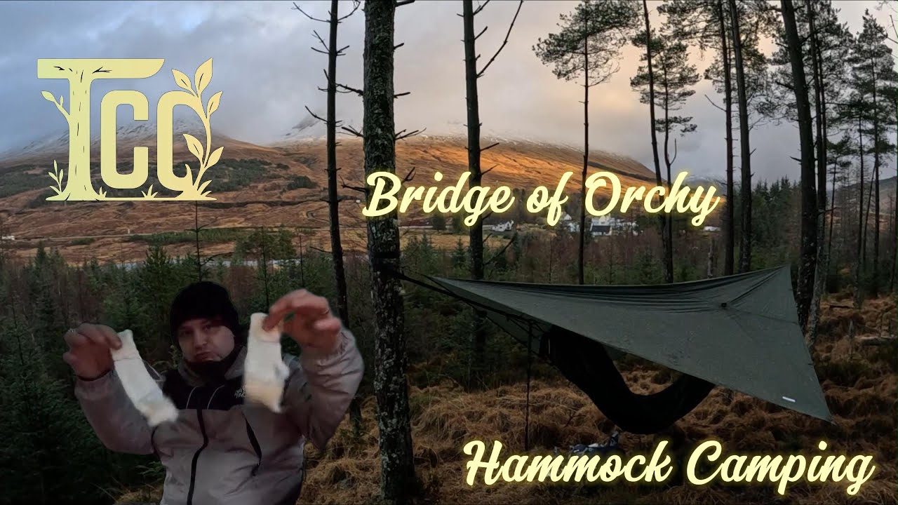 Bridge of Orchy Scotland Hammock Camp