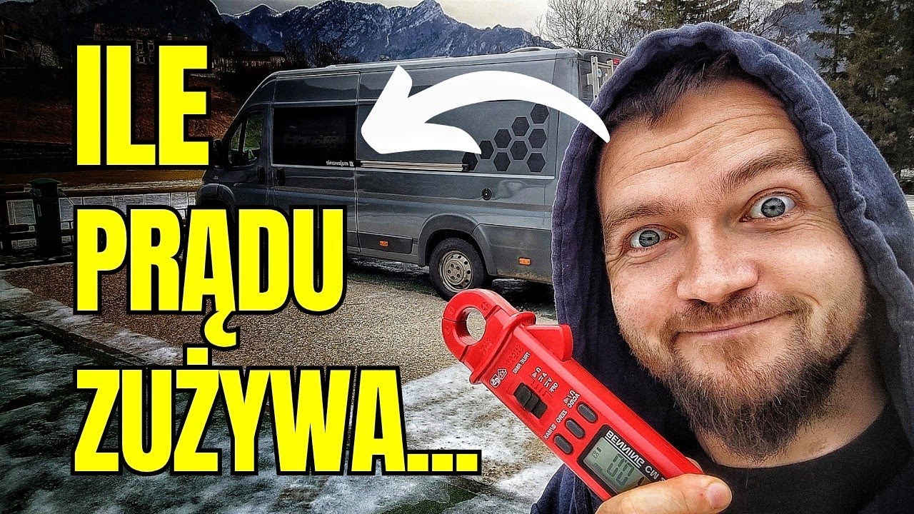 #251 Ile prądu zużywa kamper w 24h? Ile bojler, pompa, wentylator...Sprawdzamy 😁