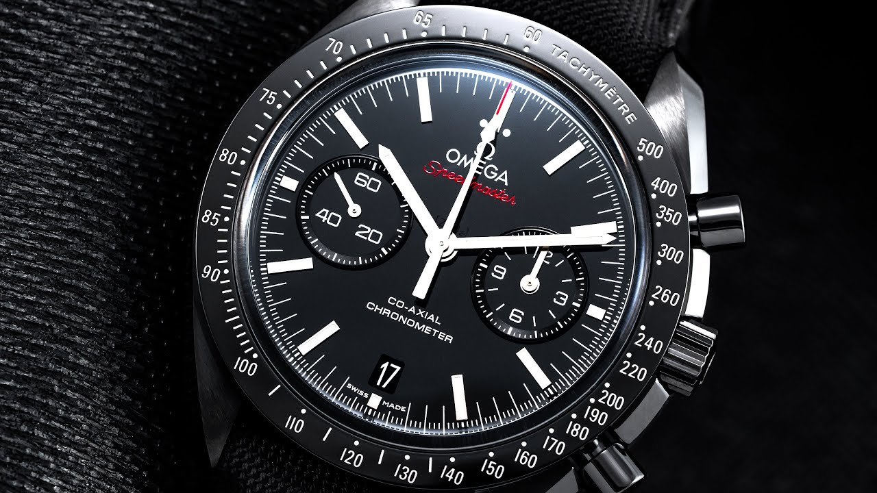 Один из самых впечатляющих Speedmaster — обзор OMEGA Speedmaster Dark Side Of The Moon