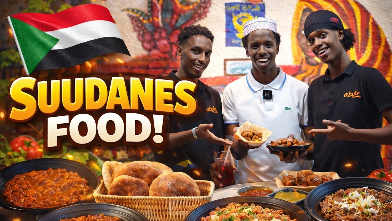 WAXAN KU AFURAY SUDANES FOOD TESTING FOR SUDANI FOOOD😋🇸🇴🇸🇩