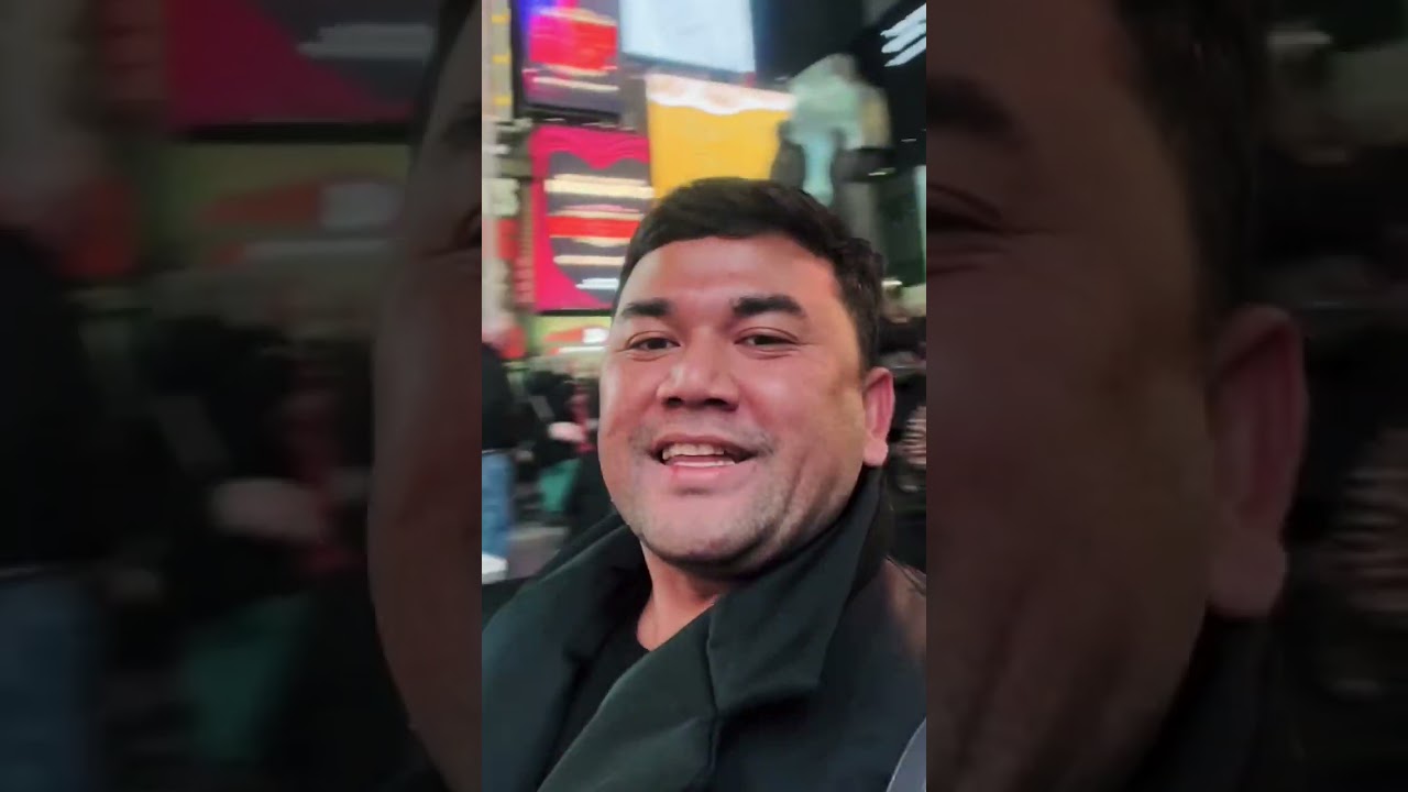 From Cianjur to New York !! #ncessnabati #newyork #timesquare #america