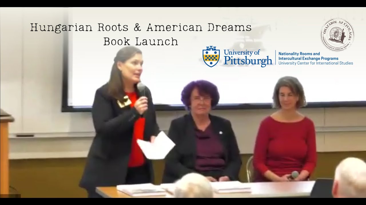Hungarian Roots & American Dreams Pittsburgh book launch - Welcome and introduction by Kati Csoman