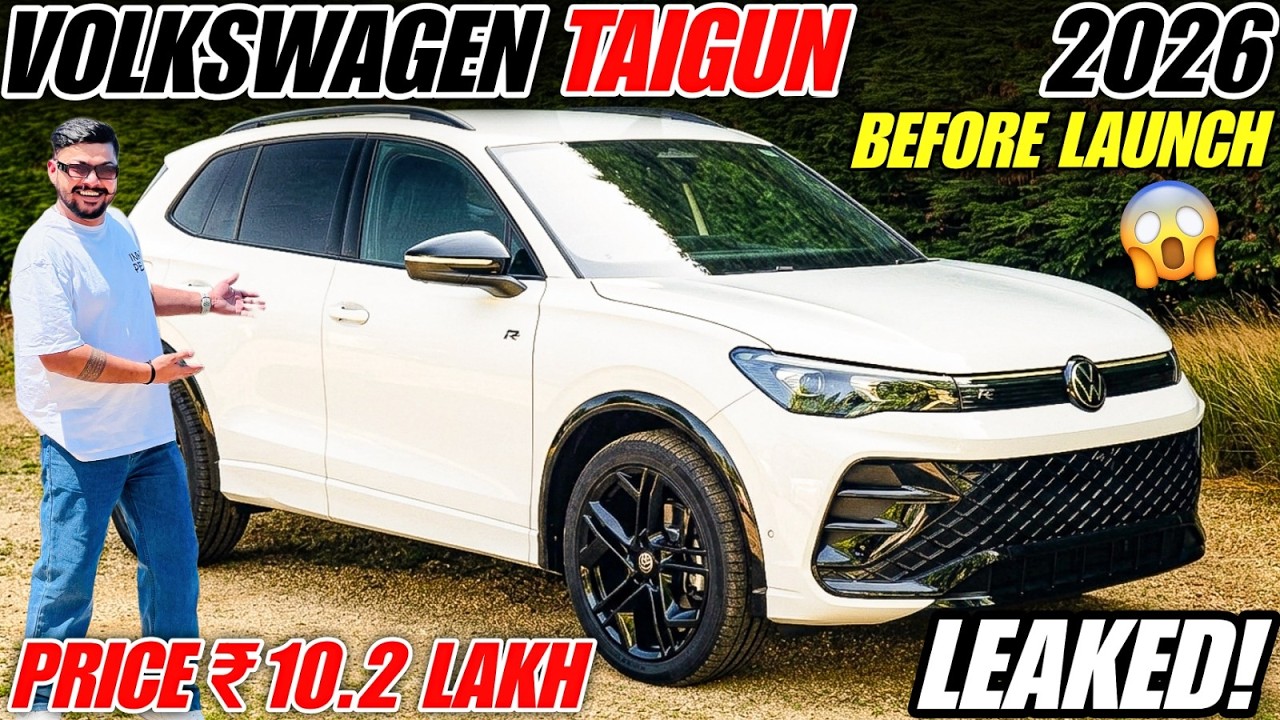 2026 VW Taigun Facelift Fully LEAKED - Before Launch | Better Than Seltos Creta ?