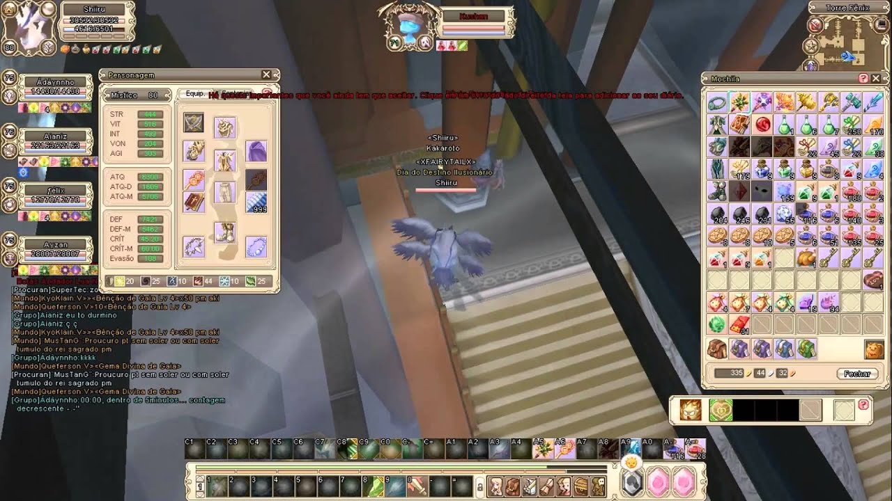 Grand Fantasia PT - Soler Mistico LV 80 - Shiiru