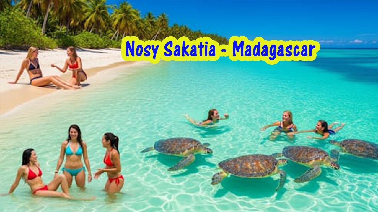 Madagascar🇲🇬Nosy Sakatia🇲🇬l'isola delle tartarughe🇲🇬L'île des tortues