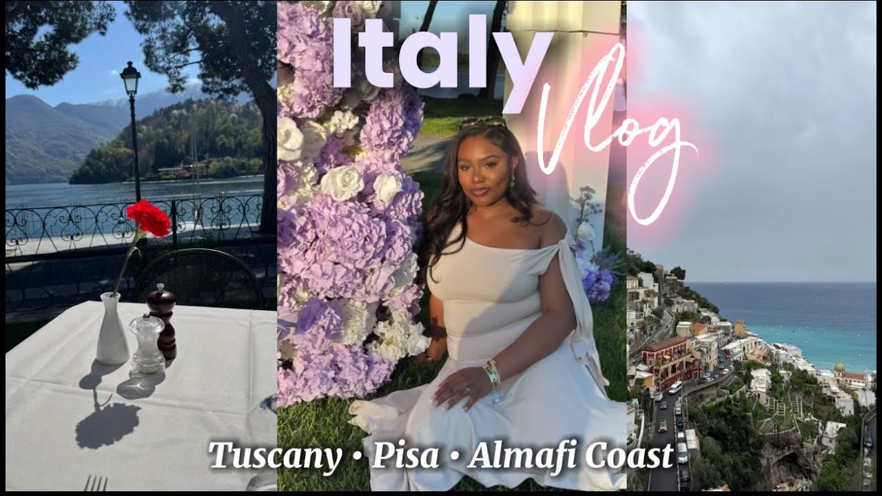 Italy Travel VLOG PT3  | Florence ,Tuscany, Almafi Coast, Positano