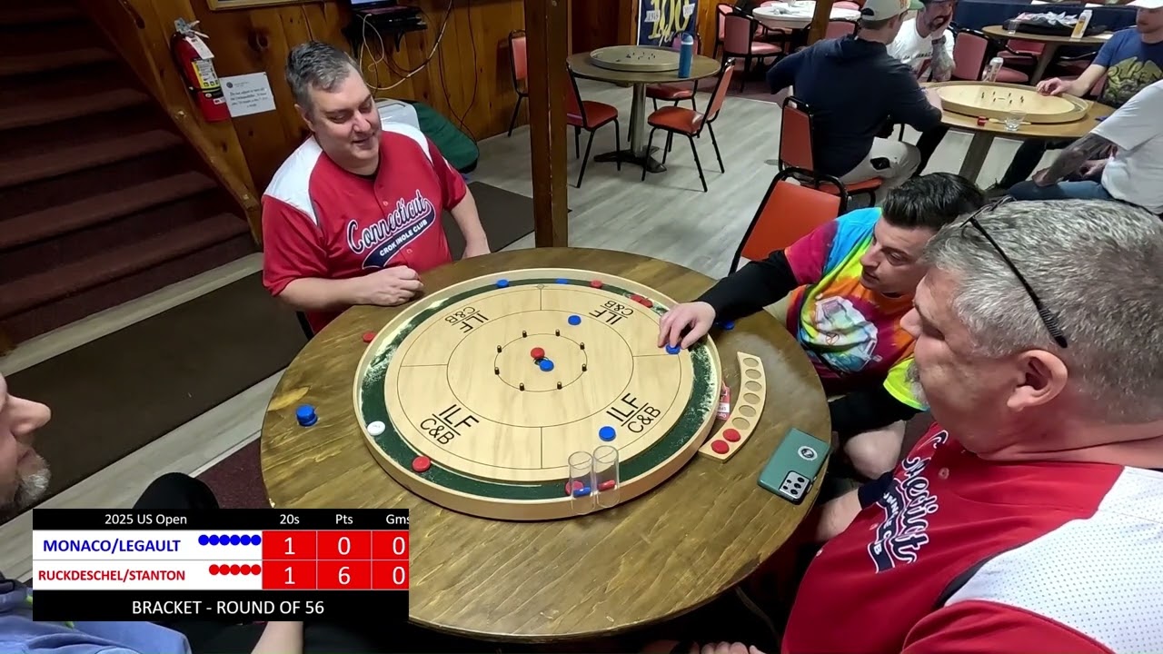 2025 US Open - Ditches Love Us vs Connecticut Crokinole Club