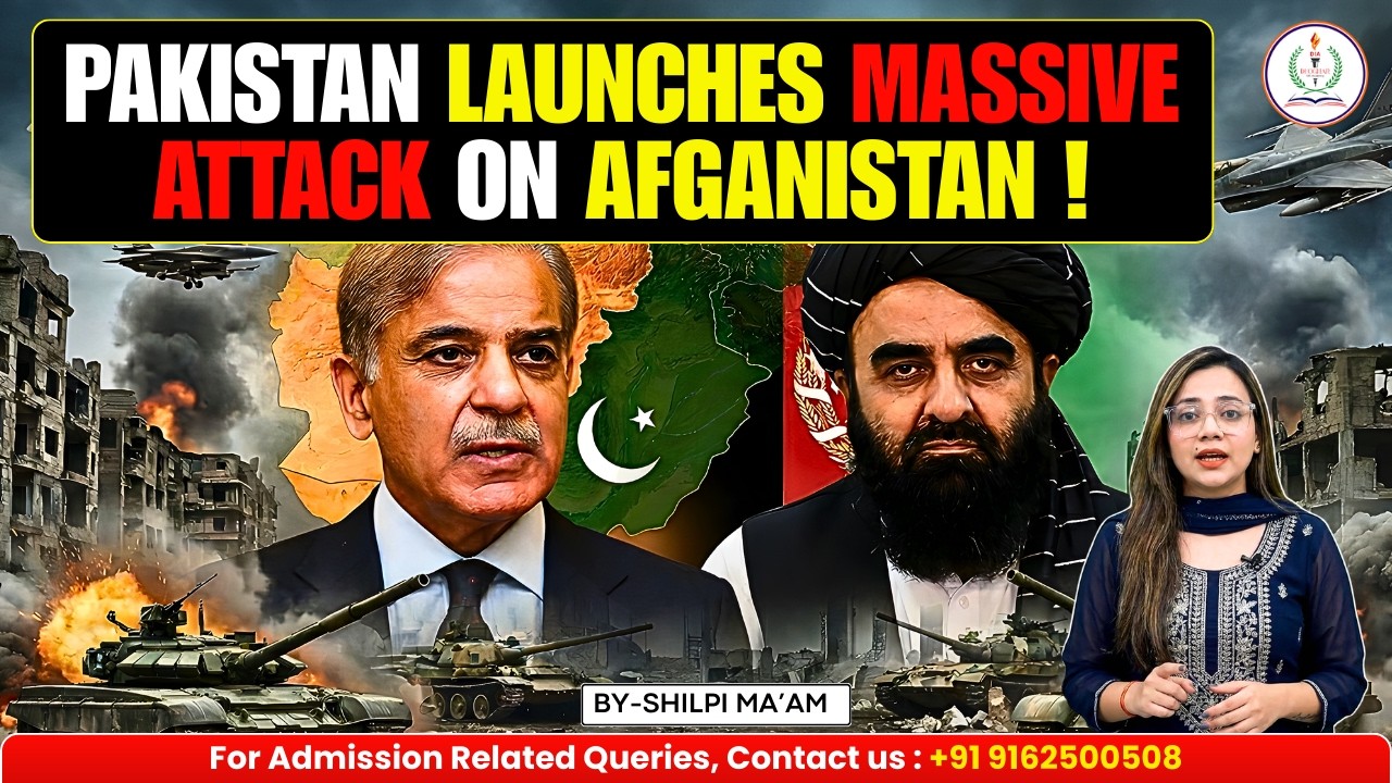 PAKISTAN LAUNCHES MASSIVE AIRSTRIKE ON AFGHANISTAN | PAKISTAN VS AFGHANISTAN | MUST WATCH | DIA |