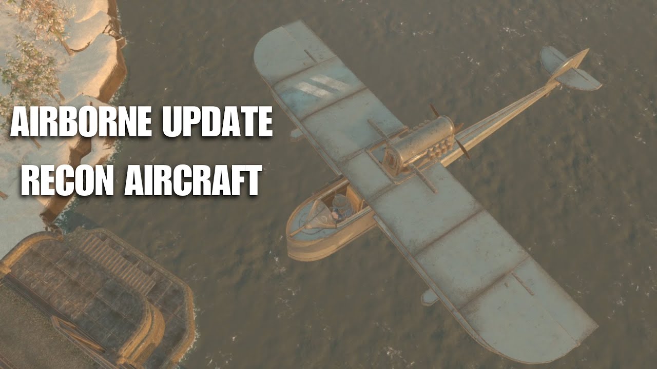 The Warden Scout Plane - Foxhole Airborne Update