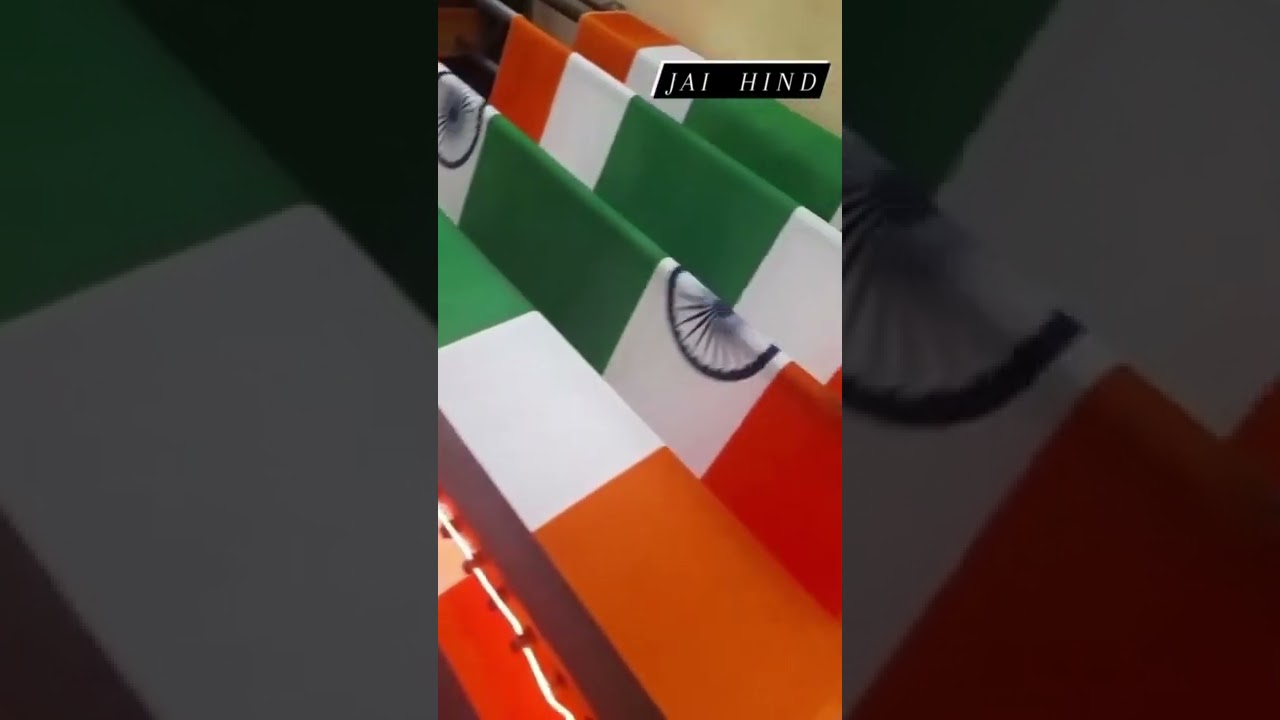 तिरंगा झंडा कैसे बनता है | Indian Flag Manufacturing | आजादी का अमृत महोत्सव 2022 #shorts #india