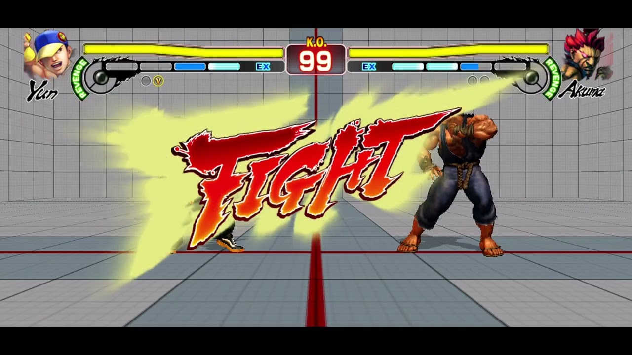 Frustrating battle for sure - Yun vs Akuma - SF4 online battle #35